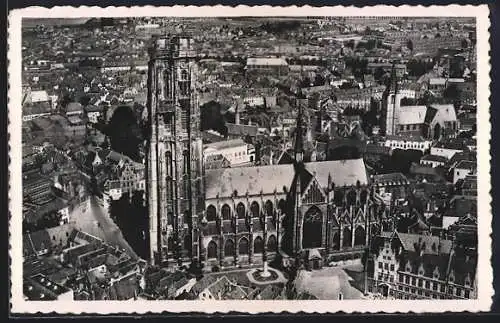 AK Mechelen, Hoofdkerk St. Rombout, Luchtopname