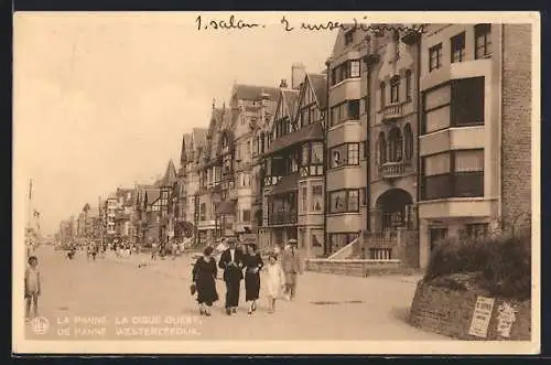 AK La Panne, La digue ouest