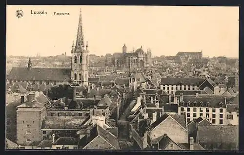 AK Leuven, Panorama mit Kirche