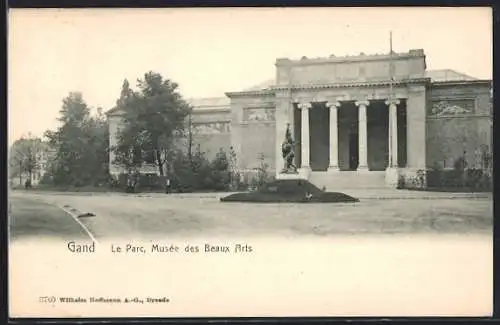 AK Gand, Le Parc, Musée des Beaux Arts