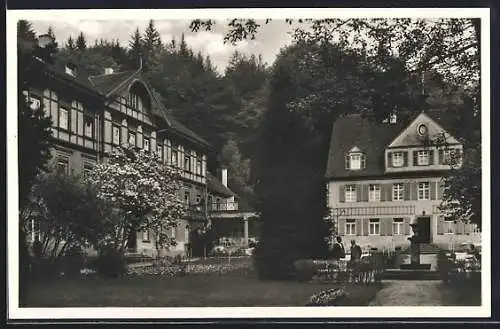 AK Bad Kirnhalden, Erholungsheim der I. G. Farbenindustrie Aktiengesellschaft Ludwigshafen a. Rh.