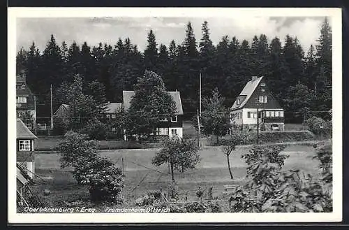 AK Oberbärenburg i. Erzg., Fremdenheim Dittrich