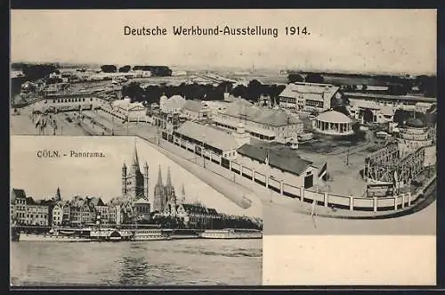 AK Köln, Deutsche Werkbund-Ausstellung 1914, Ausstellungsgelände