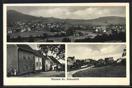 AK Hirstein /Birkenfeld, Ortspartien und Totalansicht