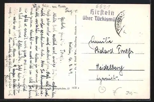 AK Hirstein /Birkenfeld, Ortspartien und Totalansicht