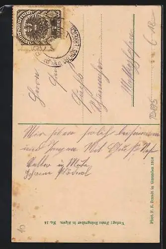 AK Schlägl /Ob.-Öst., Gasthaus Kikinder, Weichsberg und Kohlnödt