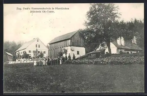 AK Pfarrkirchen /Mühlkreis, Gasthaus Hammerschmiede von Aug. Fenk