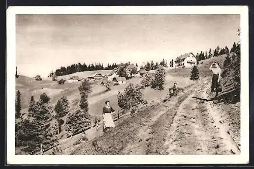 AK Weiz, Alpenheim Eibisberg im Sonnenschein