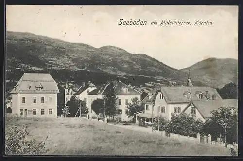 AK Seeboden am Millstättersee, Ortsansicht