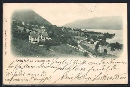 AK Sattendorf am Ossiachersee, Restaurant und Landstrasse