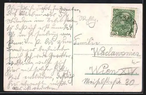 AK Ysper /N.-Oest., Teilansicht mit Kirche