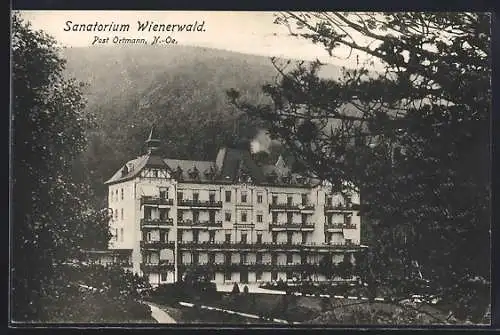 AK Ortmann /N.-Oe., Sanatorium Wienerwald