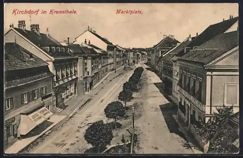 AK Kirchdorf, Blick auf den Marktplatz