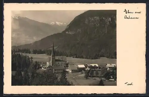AK Eben am Achensee, Blick auf den Ort