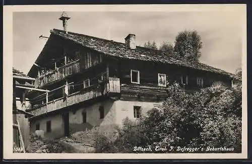 AK Dölsach /Tirol, F. Defregger`s Geburtshaus