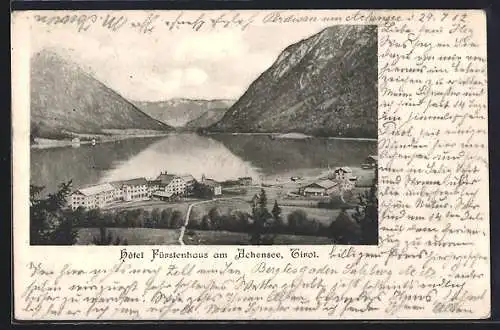 AK Pertisau am Achensee, Hotel Fürstenhaus