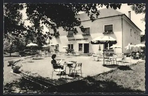 AK Bad Tatzmannsdorf /Bgld., Cafe Konditorei Josef Klein