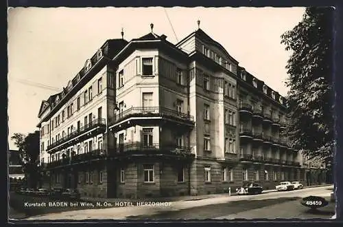 AK Baden, Das Hotel Herzoghof