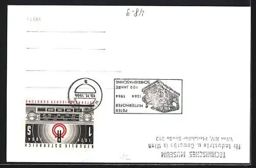 AK Schreibmaschinen von 1864 und 1869