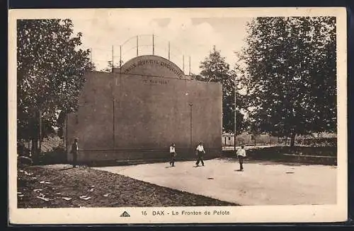 AK Dax, Le Fronton de Pelote