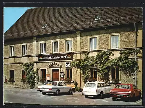 AK Wiesentheid, Gasthof Zum letzten Hieb, Nestfellplatz 7