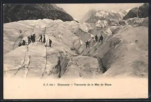 AK Chamonix, Traversée de la Mer de Glace