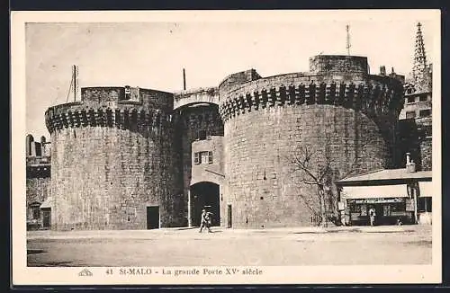 AK St. Malo, La grande Porte XVe siecle