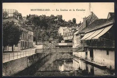 AK Montbéliard, La Luzine et le Cavalier