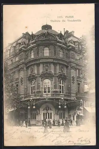 AK Paris, Théâtre du Vaudeville