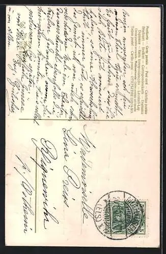 Lithographie Lead us not into Temptation!, Vaterunser, Versuchung