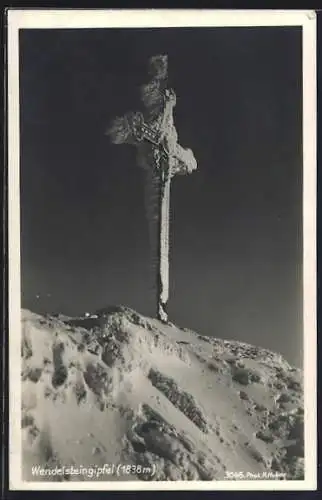 AK Gipfelkreuz auf dem Wendelsteingipfel