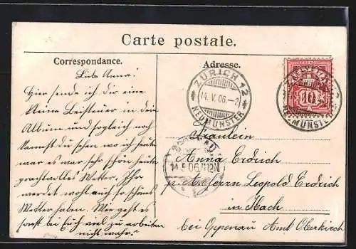 AK Zürich, Waldhaus Dolder