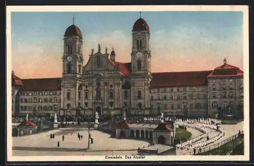 AK Einsiedeln, Partie am Kloster