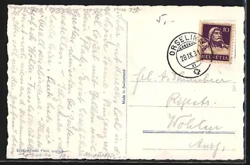 AK Locarno, Madonna del Sasso