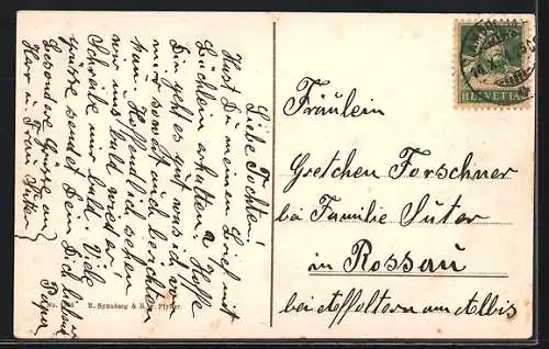 AK Luzern, Totalansicht vom Rigi-Känzeli