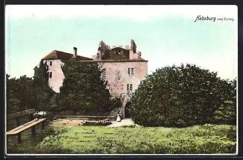 AK Habsburg, Das Schloss von Osten