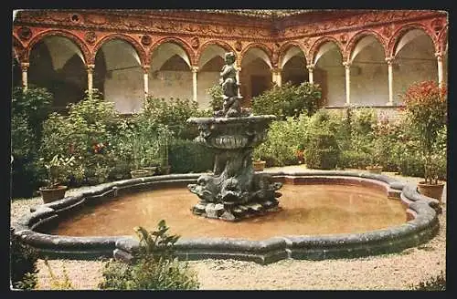 AK Certosa di Pavia, Fontana del chiostro piccolo