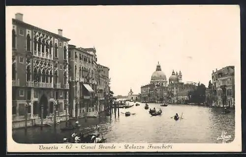 AK Venezia, Canal Grande, Palazzo Franchetti