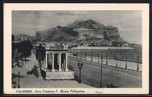 AK Palermo, Foro Umberto I, Monte Pellegrino