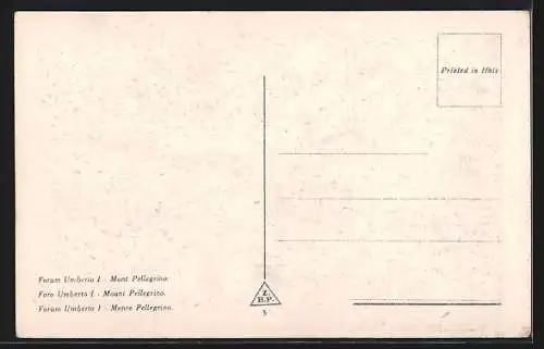 AK Palermo, Foro Umberto I, Monte Pellegrino