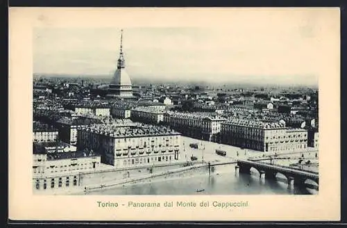 AK Torino, Panorama dal Monte dei Cappuccini