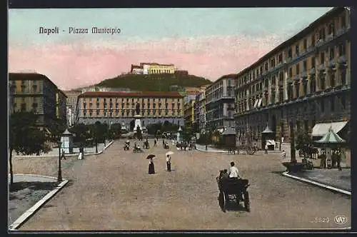 AK Napoli, Piazza Municipio