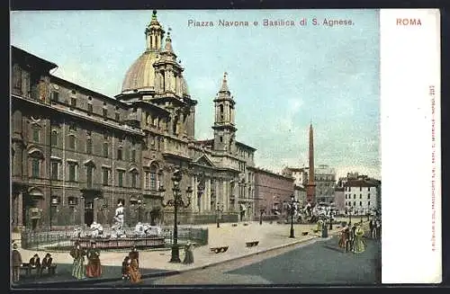 AK Roma, Piazza Navona e Basilica di S. Agnese