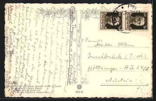 AK Capri, Die Riffe und das kleine Seepanorama