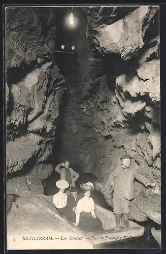 AK Betharram, Les Grottes, Sur la Première Rivière