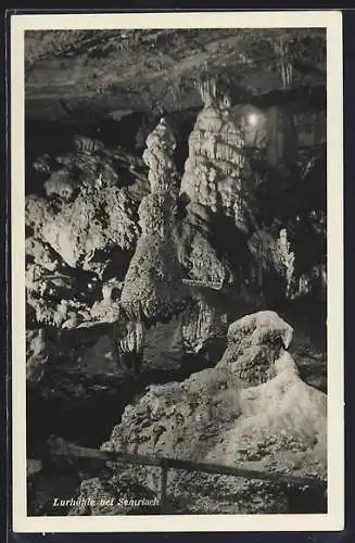 AK Semriach, Lurhöhle, Osterleuchter in der Brüdergrotte