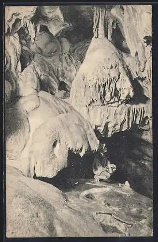 AK Peggau, Lurgrotte, Grotte des Kaiserschützen Lir. 4