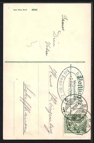 AK Baar, Tropfsteingrotte in der Hölle, Bärengrotte, Innenansicht