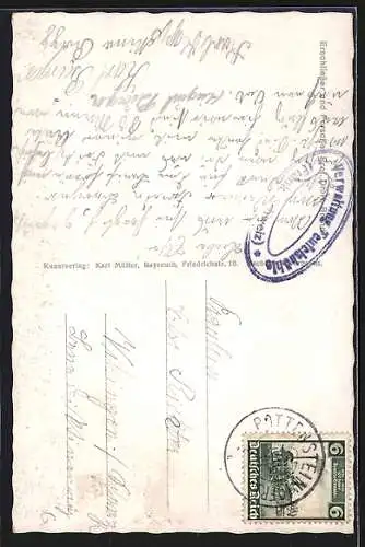 AK Die Teufelshöhle in der Fränkischen Schweiz, Riesensaal