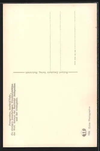 AK Saalfeld, Feengrotte